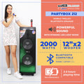 Db Audio PARTYBOX-212 Mobile trolley bluetooth speaker | 12