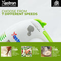 Astron HM11 Electric Hand Mixer - Green | 7-Speed | Lightweight | Powerful | Easy Grip