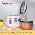 Astron JRC101 Jar Type Rice Cooker - Nude Beige | 1 Liter Capacity | IAesthetic | Minimalist | Ideal for 3-4 persons | Free paddle