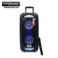 [FREE Wireless Microphone] DB Audio by Astron VERSATECH-08 Portable Mobile Trolley Bluetooth Speaker HIFI Boombox (8 inch woofers x 2) (200W x 2)  outdoor speaker  speaker for karaoke  rechargeable