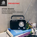 Pensonic Atom Portable AM/FM Radio (Black)