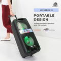 DB Audio by Astron VERSABOX10 Portable Mobile Trolley Speaker | Bluetooth | 2 Free Mics | Rechargeable | 10