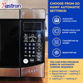 Astron MW-2322 Stainless 23L Digital Microwave Oven (900W)  1 Year Warranty