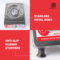 Astron GS-77 Heavy Duty Single Burner Gas Stove  Stainless Body