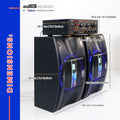 DB Audio by Astron SET502120BT 3-Way Loud Speaker with Amplifier | 1200 x 2 watts | 12