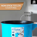 Astron Electric Pot Cooker - Blue | 1.8 Liter Capacity | 450W | Multi-Cooker| Non-Stick Teflon Coating