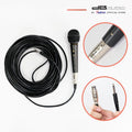 Db Audio by Astron MC20M138 Wired Pro-Series Microphone | 20 Meter Cable | Metal Body | Anti-slip | Studio-Quality Sound | Feedback Control