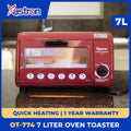 Astron OT774 Electric Oven Toaster - 7 Liter Capacity | Built-in Crumb Tray | Easy to Clean | Maroon/Black