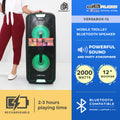 DB Audio by Astron VERSABOX-12 Portable Mobile Trolley Bluetooth Speaker (2000W) (2 FREE Mics) (12
