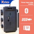 Astron SUNPLAY AM/FM Radio with Solar Lamp| LED lamp | Bluetooth | USB/TF card | DC rechargeable