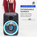 DB Audio by Astron BLUETREK PA-1286S Portable Mobile Trolley Bluetooth Speaker (1200W) (1 FREE Mic) (12