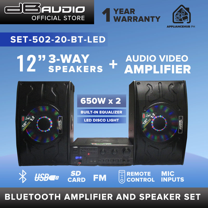 Db Audio SET-502-20 BT-LED 12