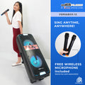 DB Audio by Astron VERSABOX-12 Portable Mobile Trolley Bluetooth Speaker (2000W) (2 FREE Mics) (12