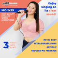 Db Audio MC-1X55 High quality dynamic wired microphone | 3 meters cable length | metal body