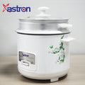 Astron GRC1227 Rice Cooker with Steamer Tray - 1.2L Capacity | Space-Saving Design | Ideal for 2–4 Persons