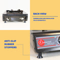 Astron GS133T Single Burner Gas Stove - Teflon Coated | Heavy Duty | Non-stick | Easy to Clean