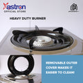 Astron GS188 Single Burner Gas Stove | Heavy Duty | Durable | Easy to Clean | Stainless Steel Body