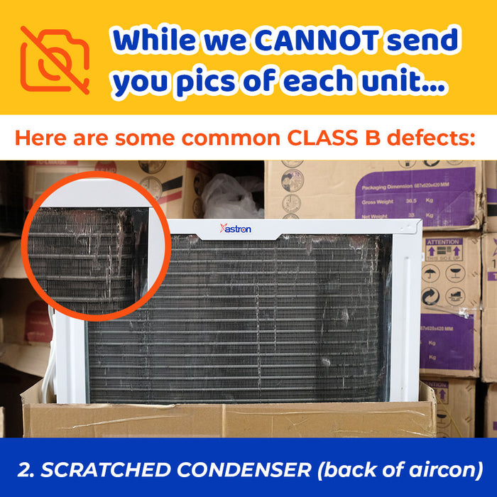[CLASS B] Astron/Pensonic Window-type Inverter-Class Aircon (.5HP/.6HP/1HP/1.5HP)
