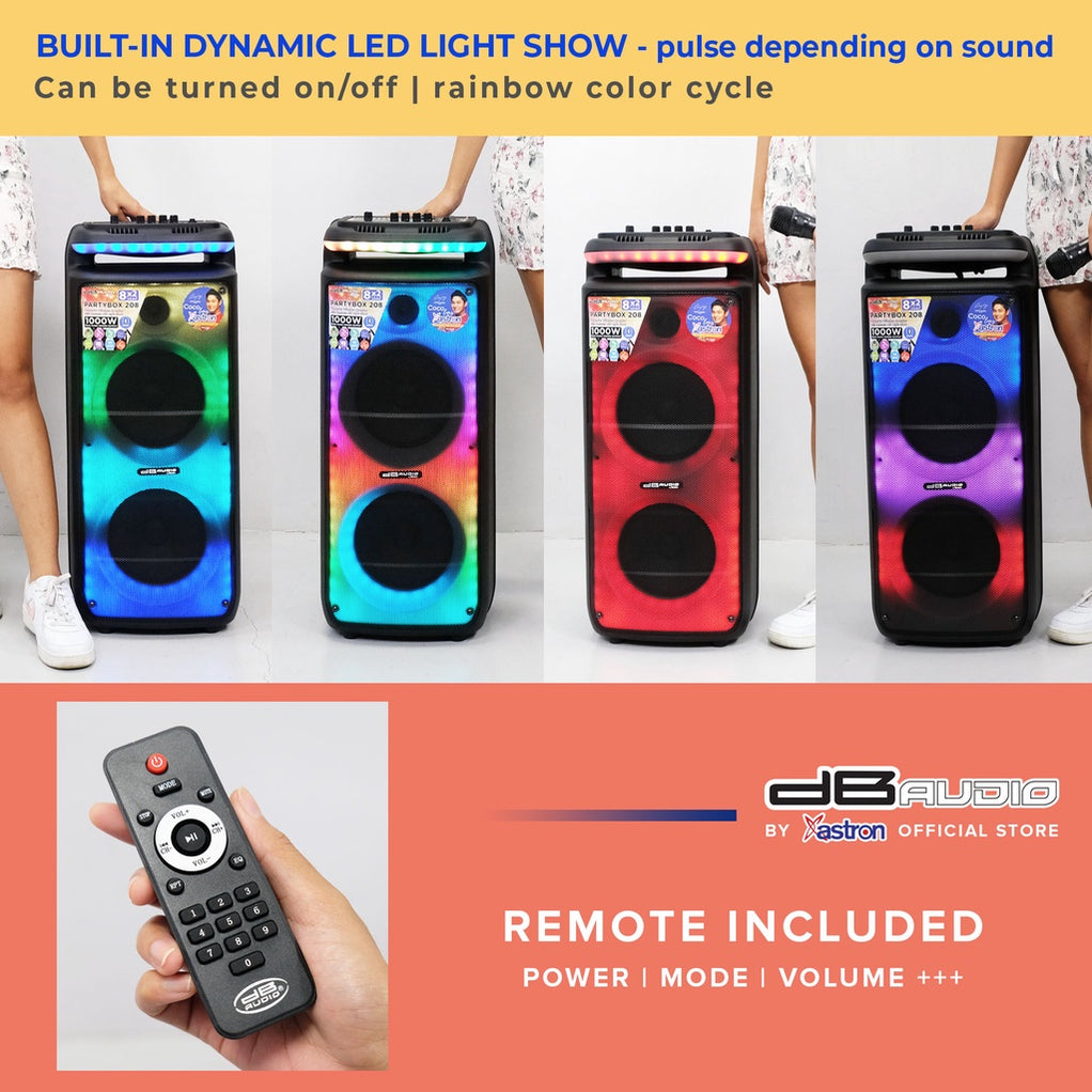 Db Audio PARTYBOX-208 Mobile trolley bluetooth speaker | 6
