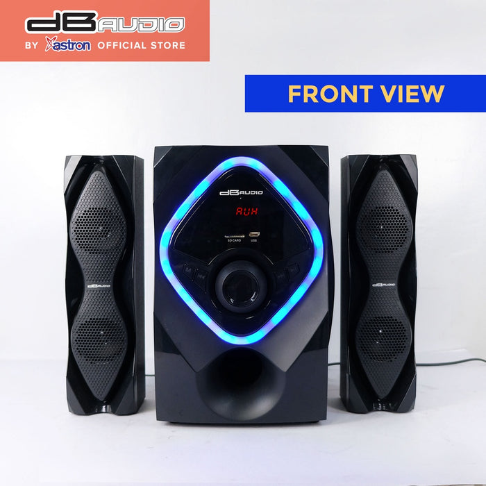 Db Audio MAX-82 2.1 Home Theater Subwoofer System | Bluetooth | 8" woofer | 1000 Watts | FM Radio