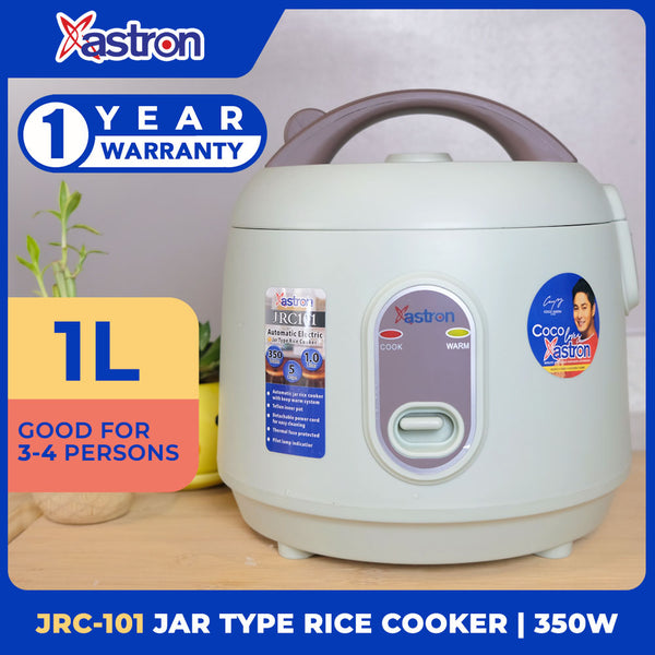 Astron JRC101 Jar Type Rice Cooker - Mint Green | 1 Liter Capacity | Aesthetic | Minimalist | Ideal for 3-4 persons | Free paddle