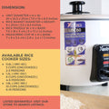 Astron URC-60 0.6L Drum Shape Rice Cooker (White)  3 cups  350W  2-3 persons  free paddle  aesthetic rice cooker  minimalist rice cooker  small rice cooker