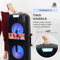 DB Audio by Astron VERSABOX-12 Portable Mobile Trolley Bluetooth Speaker (2000W) (2 FREE Mics) (12
