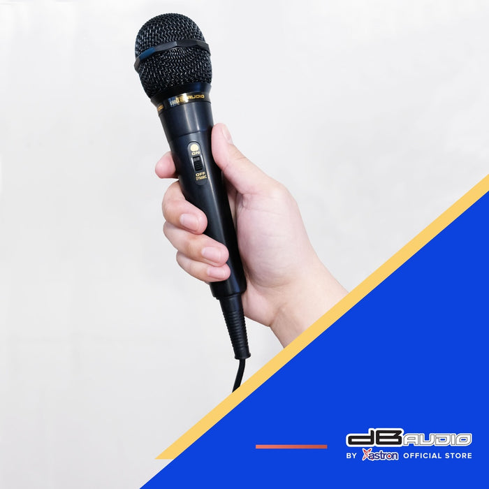 Db Audio MC-1X55 High quality dynamic wired microphone | 3 meters cable length | metal body