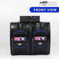 DB Audio by Astron SET502150BT 3-Way Loud Speaker with Amplifier | 2000 x 2 watts | 15