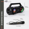 Db Audio TUBE BEATS Portable wireless Bluetooth speaker | 250W | Rechargeable | FM Radio