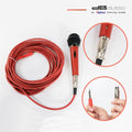 Db Audio by Astron MC10M146R Wired Pro-Series Microphone | 10 Meter Cable | Metal Body | Anti-slip | Studio-Quality Sound | Feedback Control