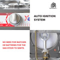 Astron GS-77 Heavy Duty Single Burner Gas Stove  Stainless Body
