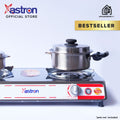 Astron GS-88 Heavy Duty Double Burner Gas Stove  Stainless Body