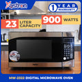 Astron MW-2322 Stainless 23L Digital Microwave Oven (900W)  1 Year Warranty