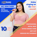 Db Audio by Astron MC10M146R Wired Pro-Series Microphone | 10 Meter Cable | Metal Body | Anti-slip | Studio-Quality Sound | Feedback Control