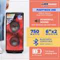Db Audio PARTYBOX-206 Mobile trolley bluetooth speaker | 6