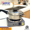 Astron ES-171 Single Burner Electric Stove | Portable | 1000W | Space-Saving Design