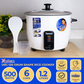 Astron URC120 Drum Shape Rice Cooker -1.2 Liter Capacity | Aesthetic | Ideal fo 4-6 persons | 500W | Free Paddle