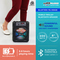 DB Audio by Astron BLUETREK-PA-0866B Portable Bluetooth Speaker (300W) (8