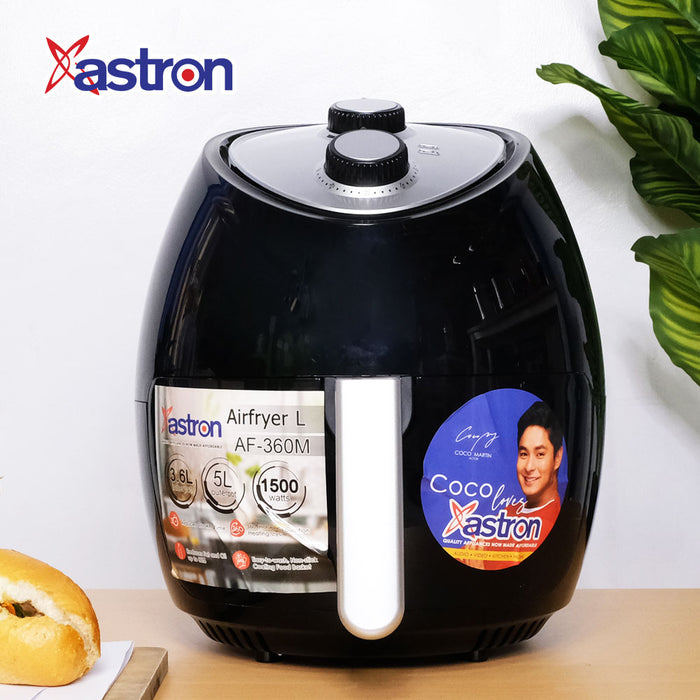 Astron AF360-M 3.6L Turbo Airfryer (Large Size) (1500W) (1 Year Warranty)