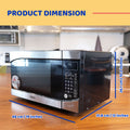Astron MW-2322 Stainless 23L Digital Microwave Oven (900W)  1 Year Warranty