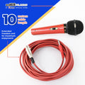 Db Audio by Astron MC10M146R Wired Pro-Series Microphone | 10 Meter Cable | Metal Body | Anti-slip | Studio-Quality Sound | Feedback Control