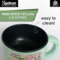 Astron Multi-Cooker & Pot Steamer - Pastel Green | 1.5L Capacity | 600W | Non-Stick Teflon | Electric Cooker